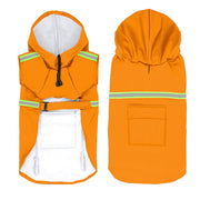 Waterproof Reflective Dog Raincoat with Hood & Pocket – S to 5XL