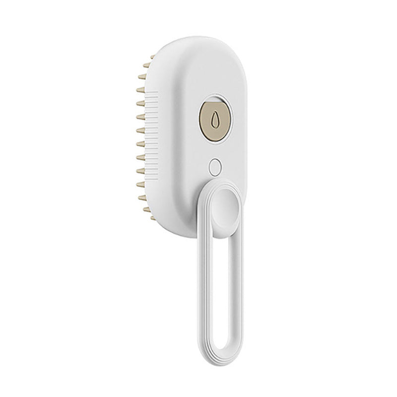 3-in-1 electric steam grooming brush