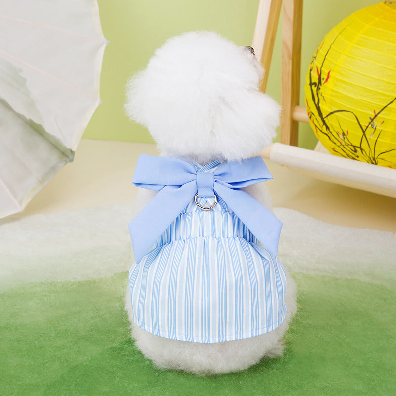 MATERA PET Ruffled Knit Harness Dress for Dogs — photo 4 of 9