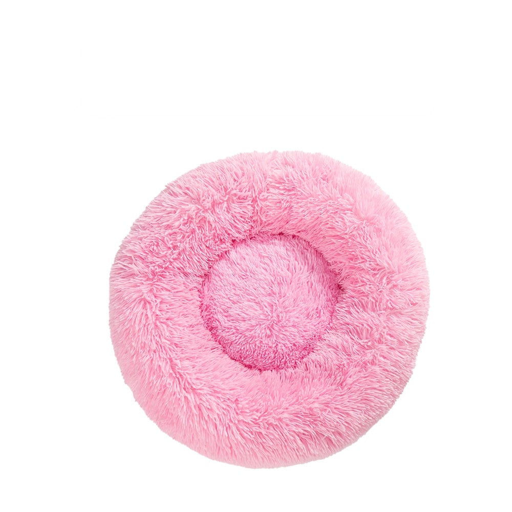 Fluffy Donut Calming Dog Bed