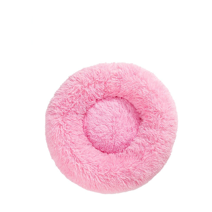 Fluffy Donut Calming Dog Bed