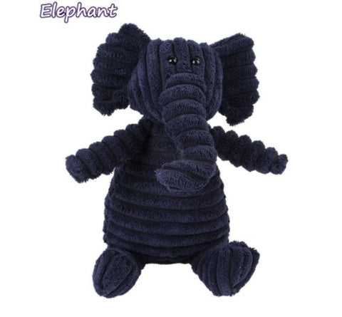 MATERA PET Squeaky Corduroy Animal Plush Toy — photo 14 of 21