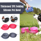 MATERA PET foldable pet bowl – food-grade silicone material close-up