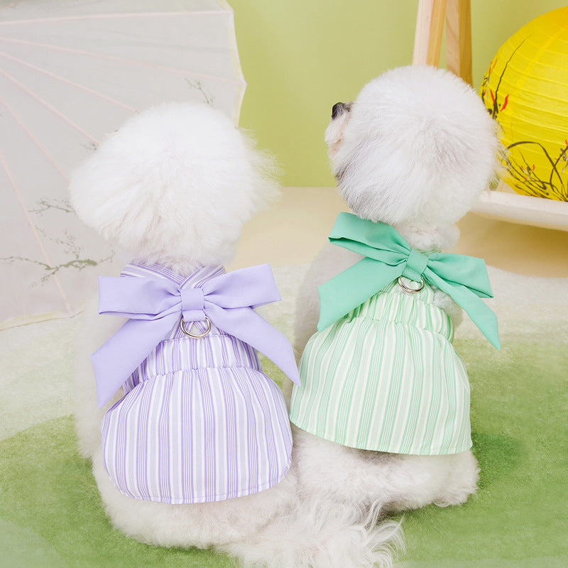 MATERA PET Ruffled Knit Harness Dress for Dogs — photo 1 of 9