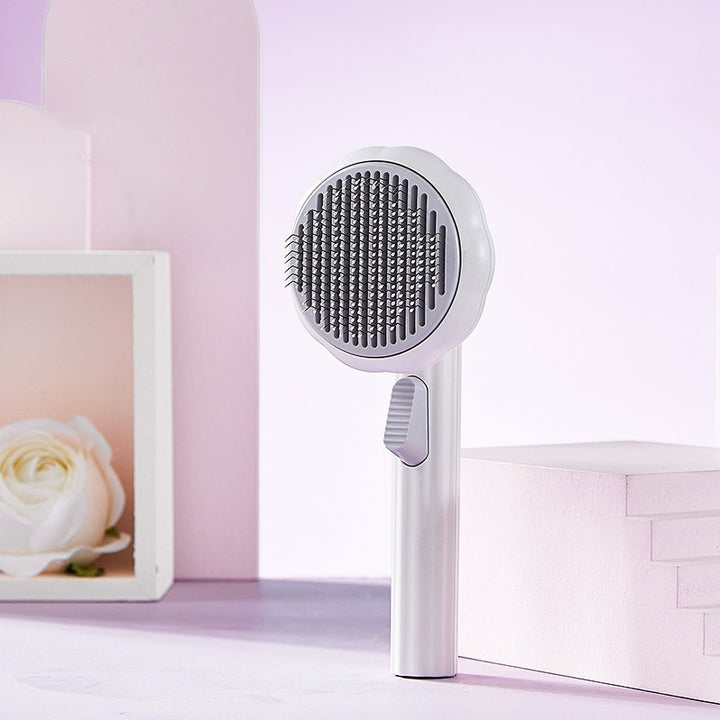 MATERA PET self-cleaning steel wire pet brush – full product overview