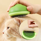 MATERA PET avocado self-cleaning pet hair remover and massage brush