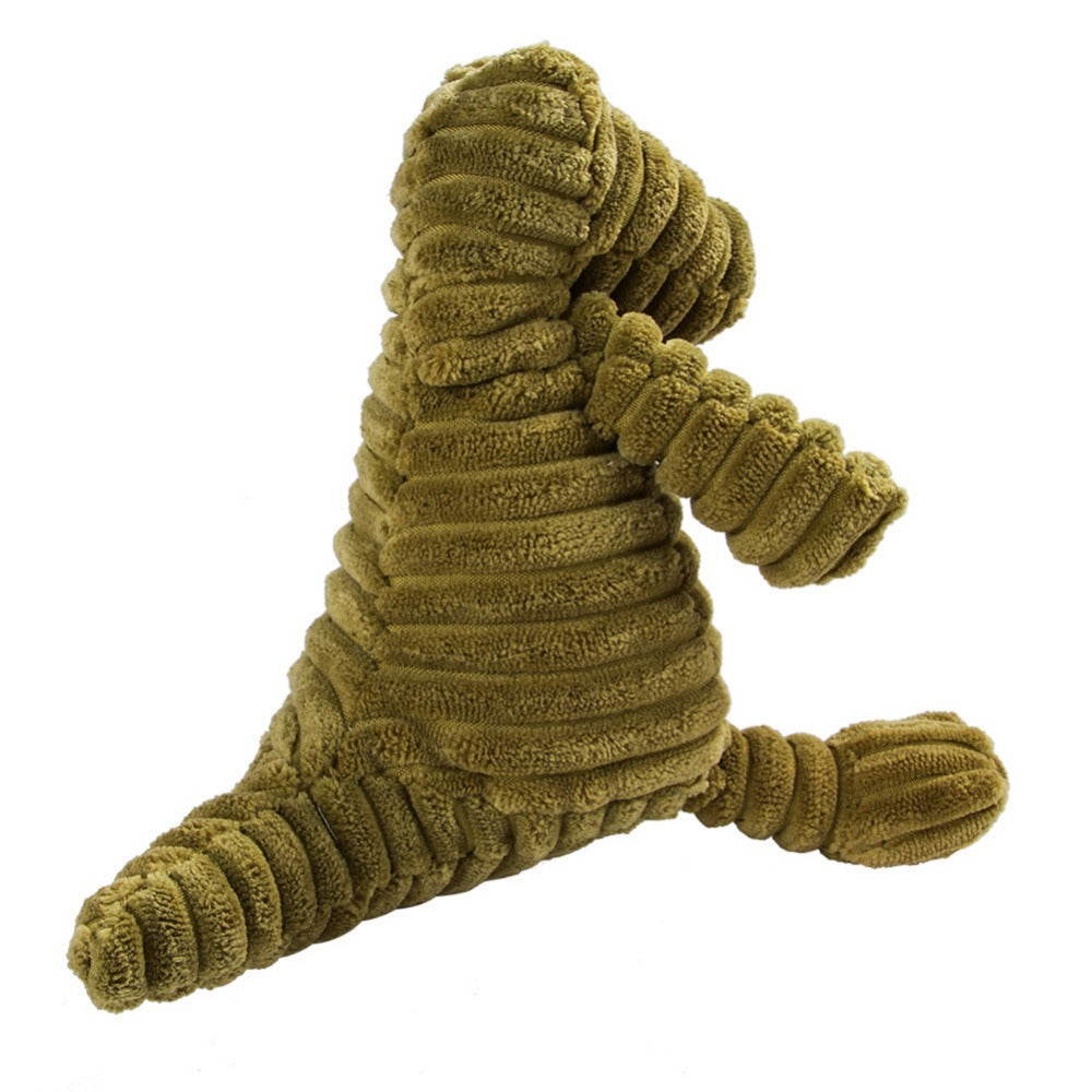 MATERA PET Squeaky Corduroy Animal Plush Toy — photo 5 of 21
