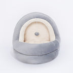 Crystal Velvet Cat House Bed
