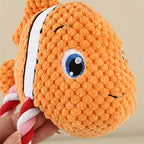 Plush Knot Dog Toy