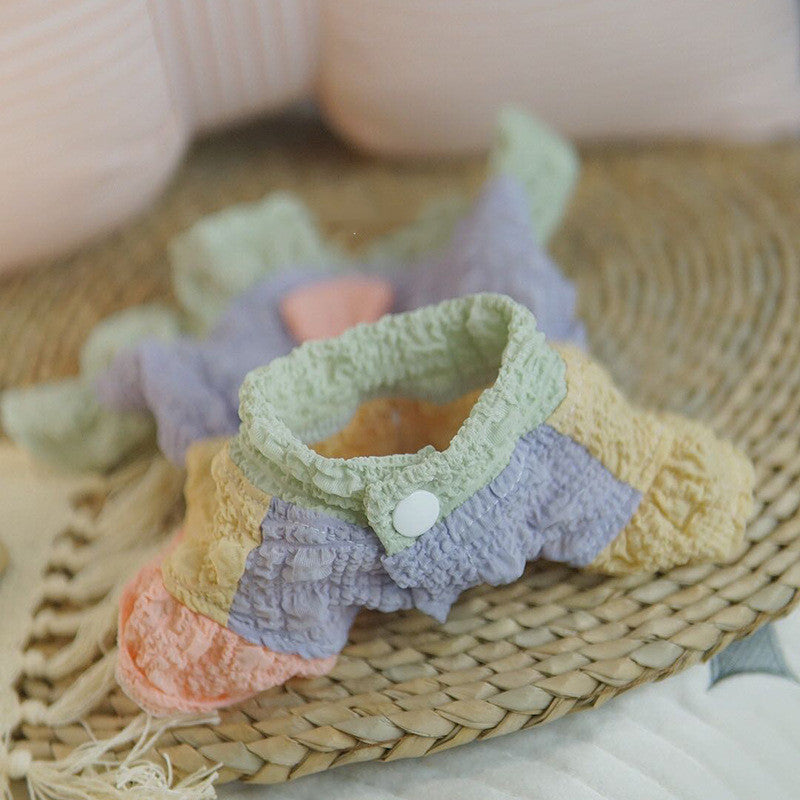 MATERA PET Korean Style Pastel Colorblock Sun Dress for Dogs — photo 3 of 5