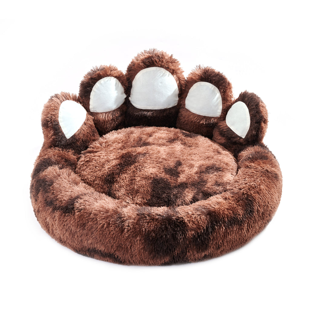 Removable inner mat lifted out of the pet cave bed