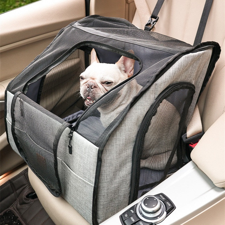 MATERA PET Dog Car Seat Carrier with Seatbelt Attachment — photo 2 of 6