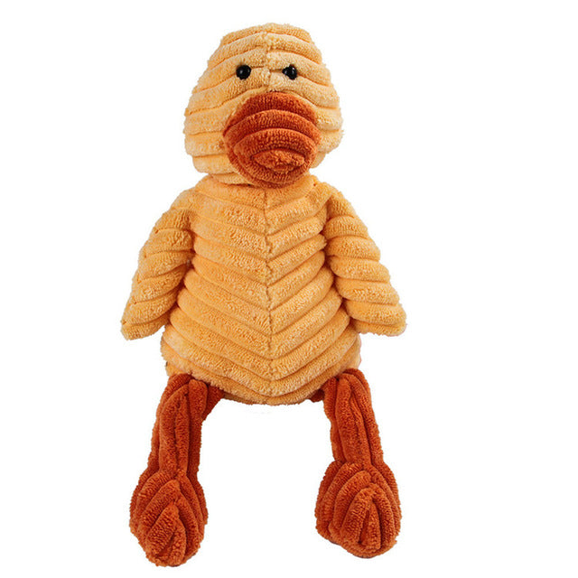 MATERA PET Squeaky Corduroy Animal Plush Toy — photo 3 of 21