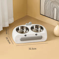 Duck shaped feeding tray for cats and small dogs