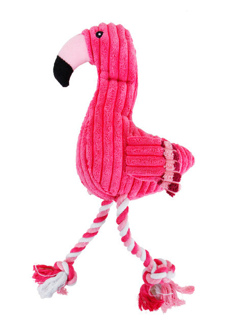 MATERA PET Squeaky Corduroy Animal Plush Toy — photo 10 of 21