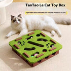Felt Cat Puzzle Box