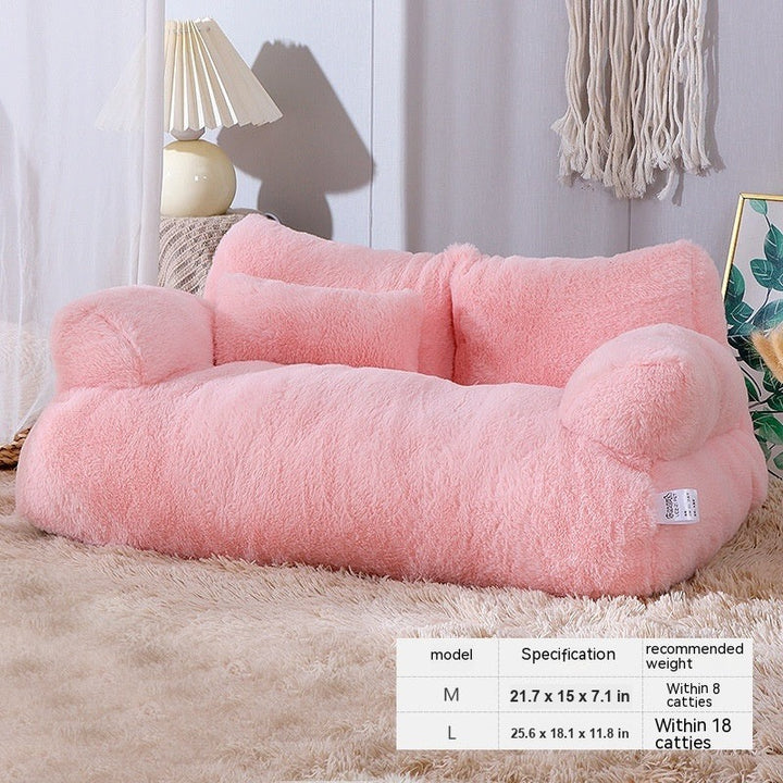 MATERA PET luxury plush pet sofa bed – full product overview