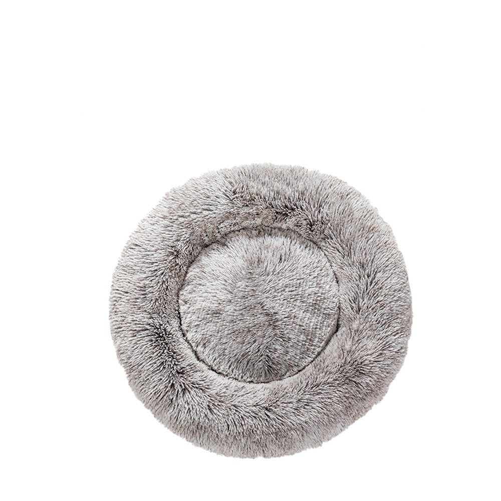 Fluffy Donut Calming Dog Bed