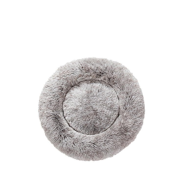 Fluffy Donut Calming Dog Bed