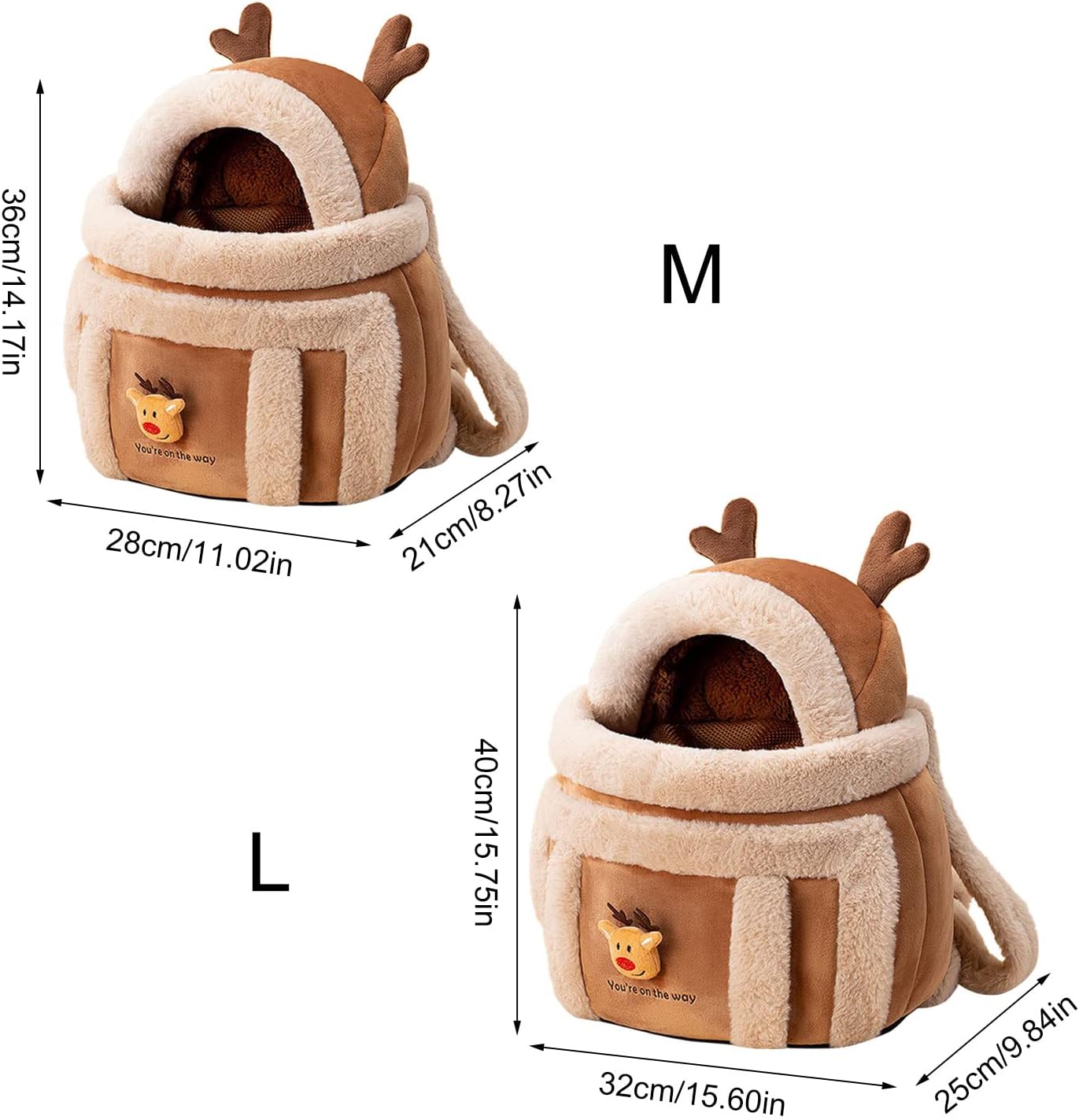 Winter carrier with built in hand warmer pockets