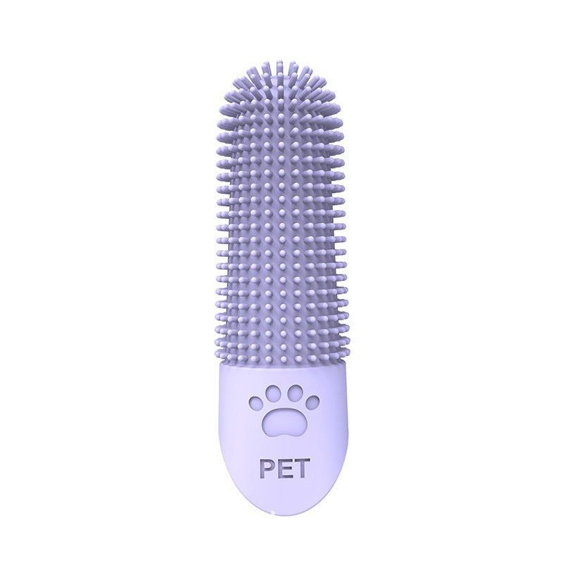 Silicone Finger Toothbrush for Dogs & Cats