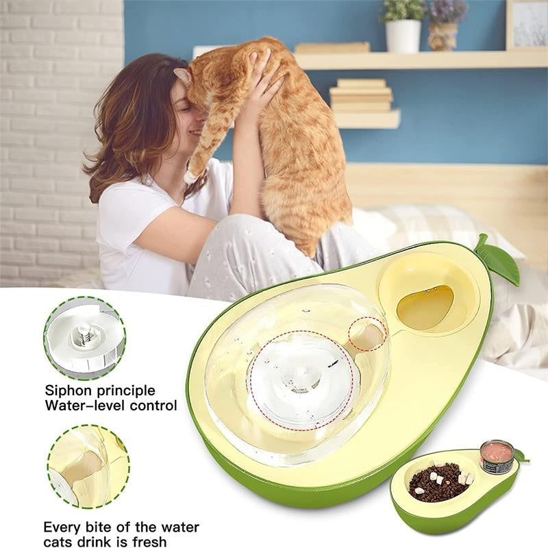 Gravity water bottle for hamsters and guinea pigs