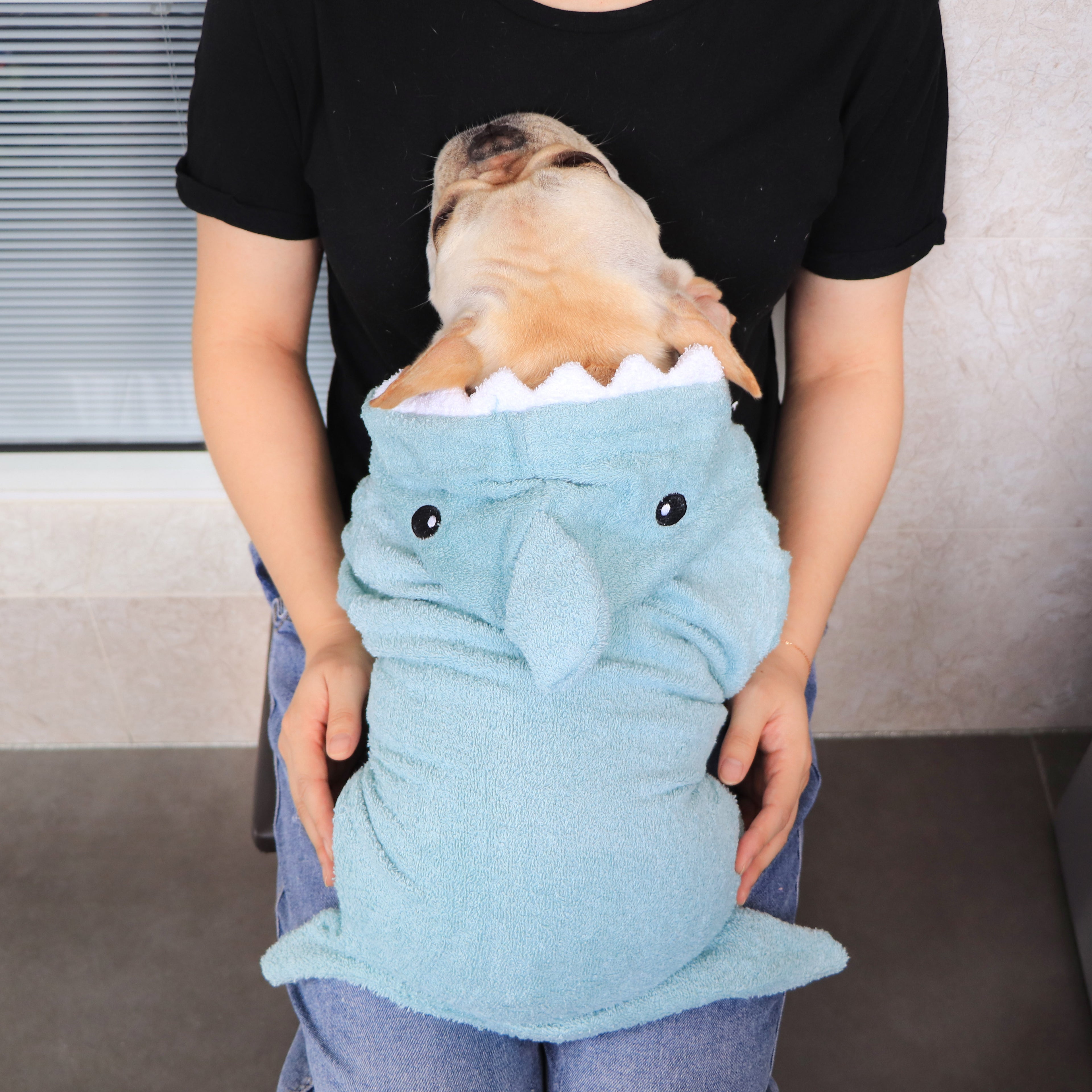 MATERA PET Quick-Dry Hooded Pet Bathrobe Towel — photo 4 of 6