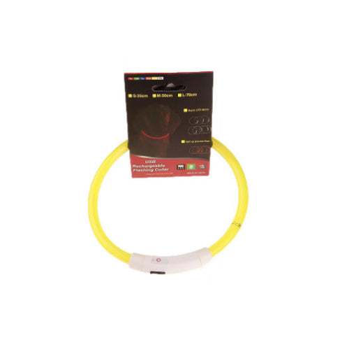 USB Rechargeable LED Dog Collar