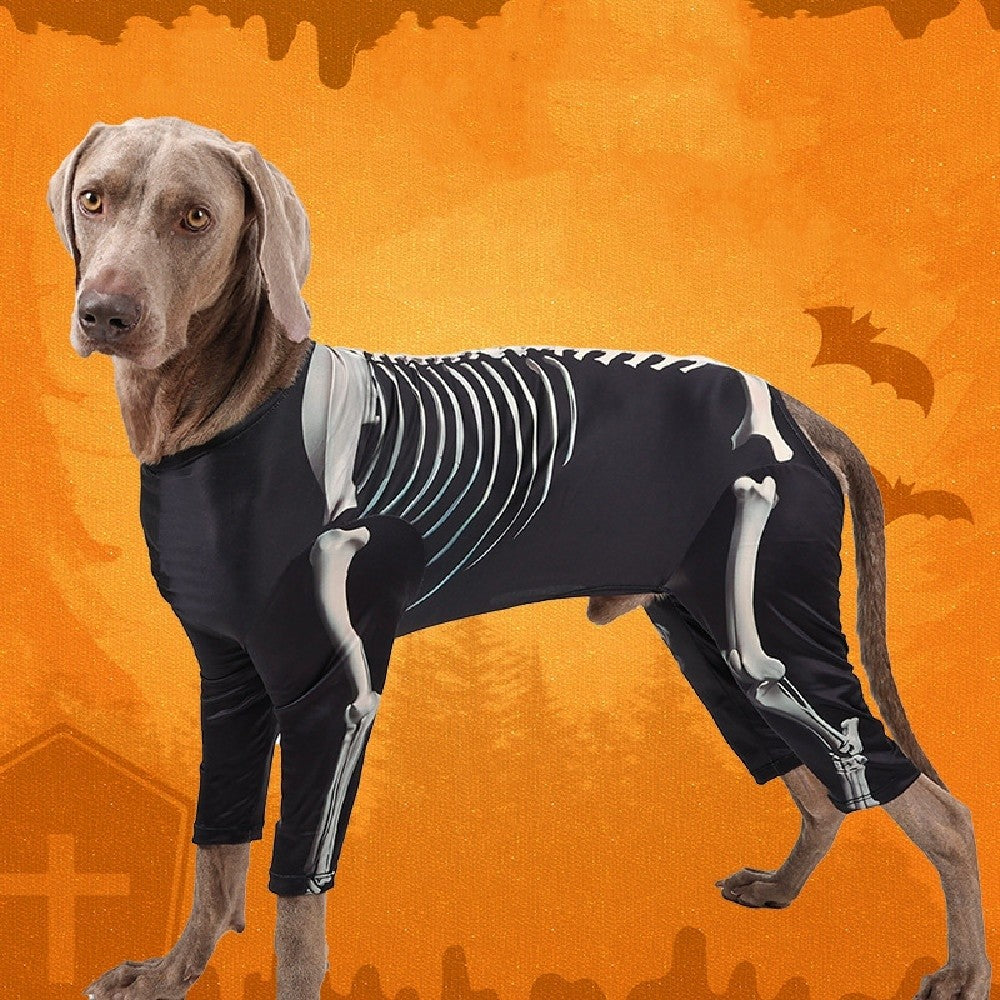 MATERA PET Skeleton Halloween Costume for Large Dogs — photo 1 of 9