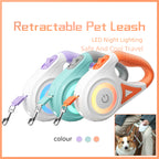 LED Retractable Dog Leash