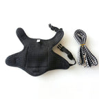 MATERA PET dog harness vest – front pocket embroidery detail