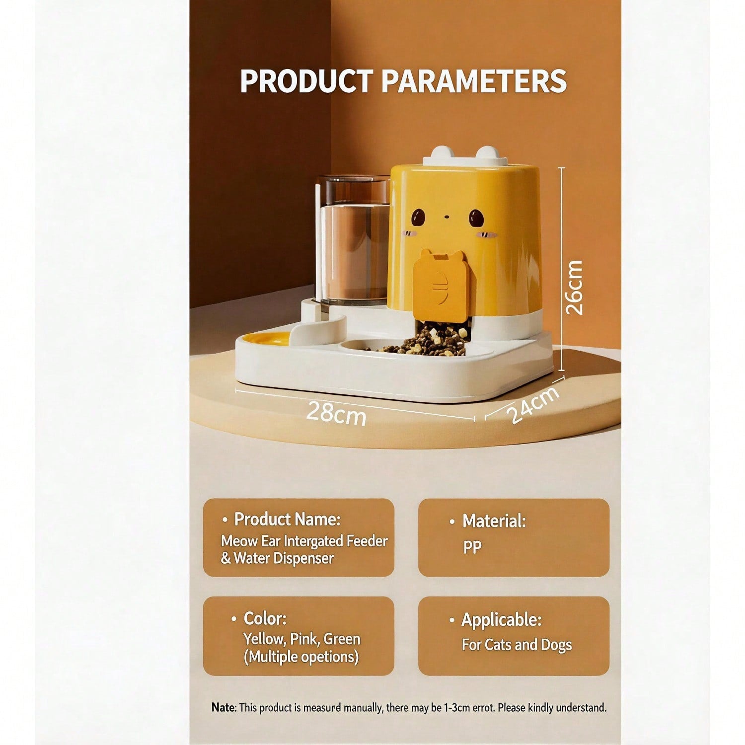 MATERA PET 2-in-1 Gravity Pet Feeder & Water Dispenser — photo 4 of 10