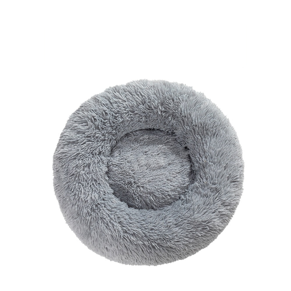 Fluffy Donut Calming Dog Bed