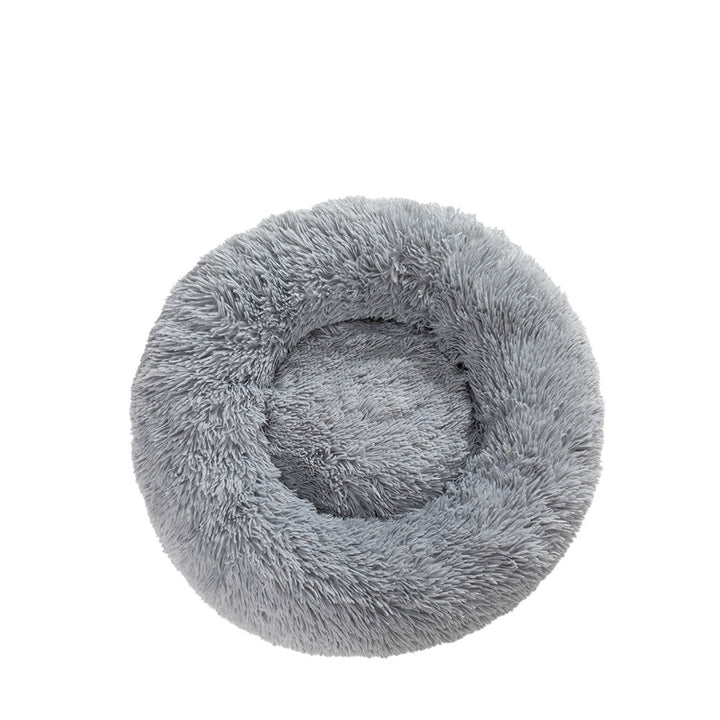 Fluffy Donut Calming Dog Bed
