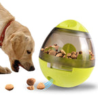 MATERA PET wobble treat dispenser egg toy for dogs and cats