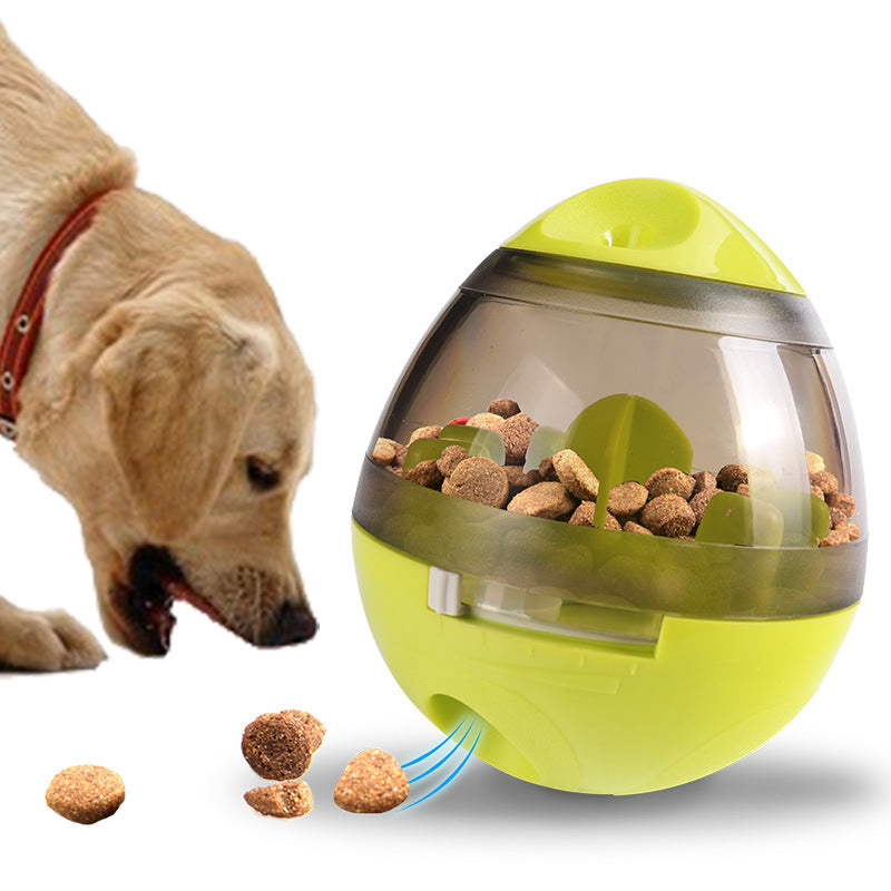 MATERA PET wobble treat dispenser egg toy for dogs and cats