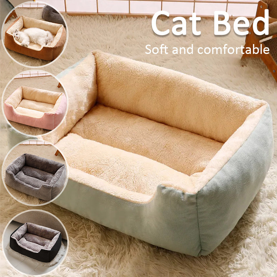 Warm cushion pet bed for cats and dogs