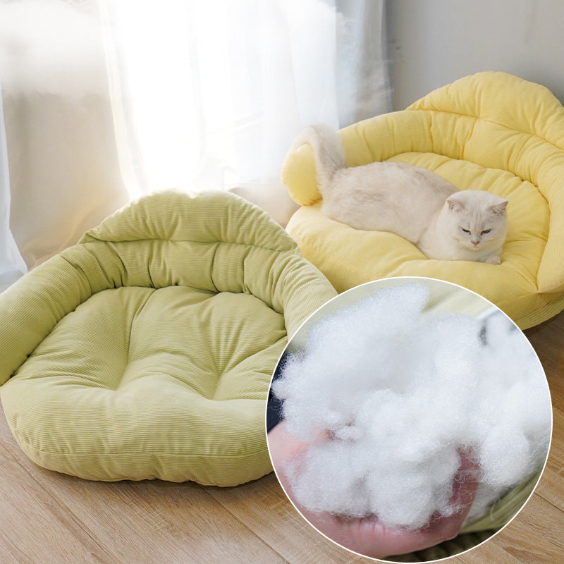Pink four season raised cat bed frame