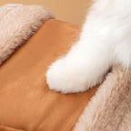 Plush Reindeer Pet Carrier Backpack