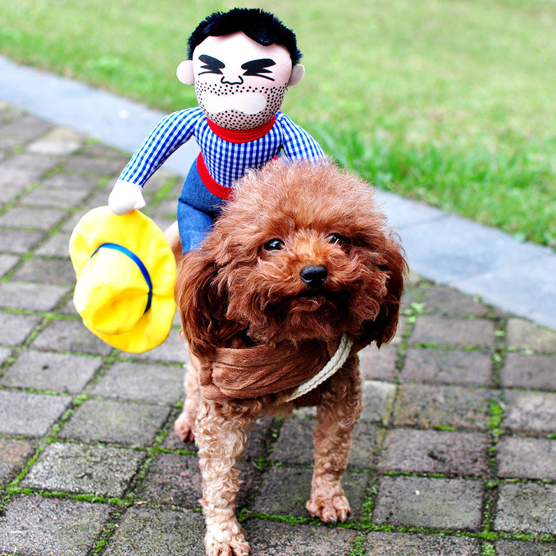 MATERA PET scary spider dog costume for Halloween