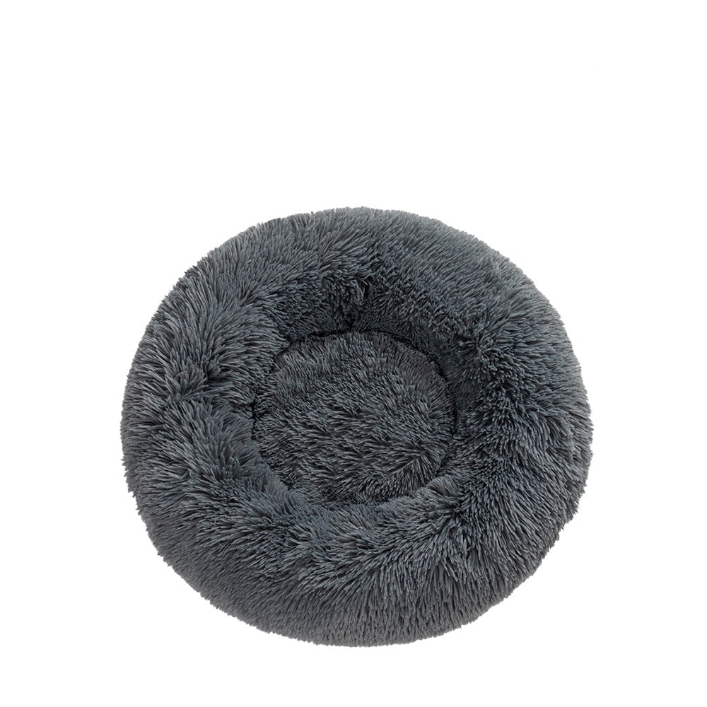 Fluffy Donut Calming Dog Bed