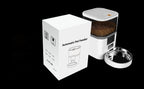 MATERA PET automatic pet feeder retail box with feeder and detachable stainless steel bowl