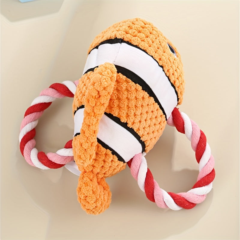 Plush Knot Dog Toy