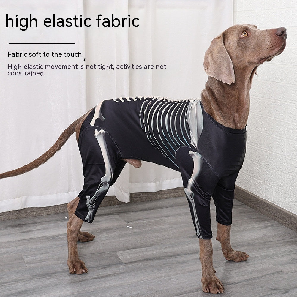 MATERA PET Skeleton Halloween Costume for Large Dogs — photo 9 of 9