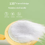 MATERA PET grooming brush – fur collected after one session