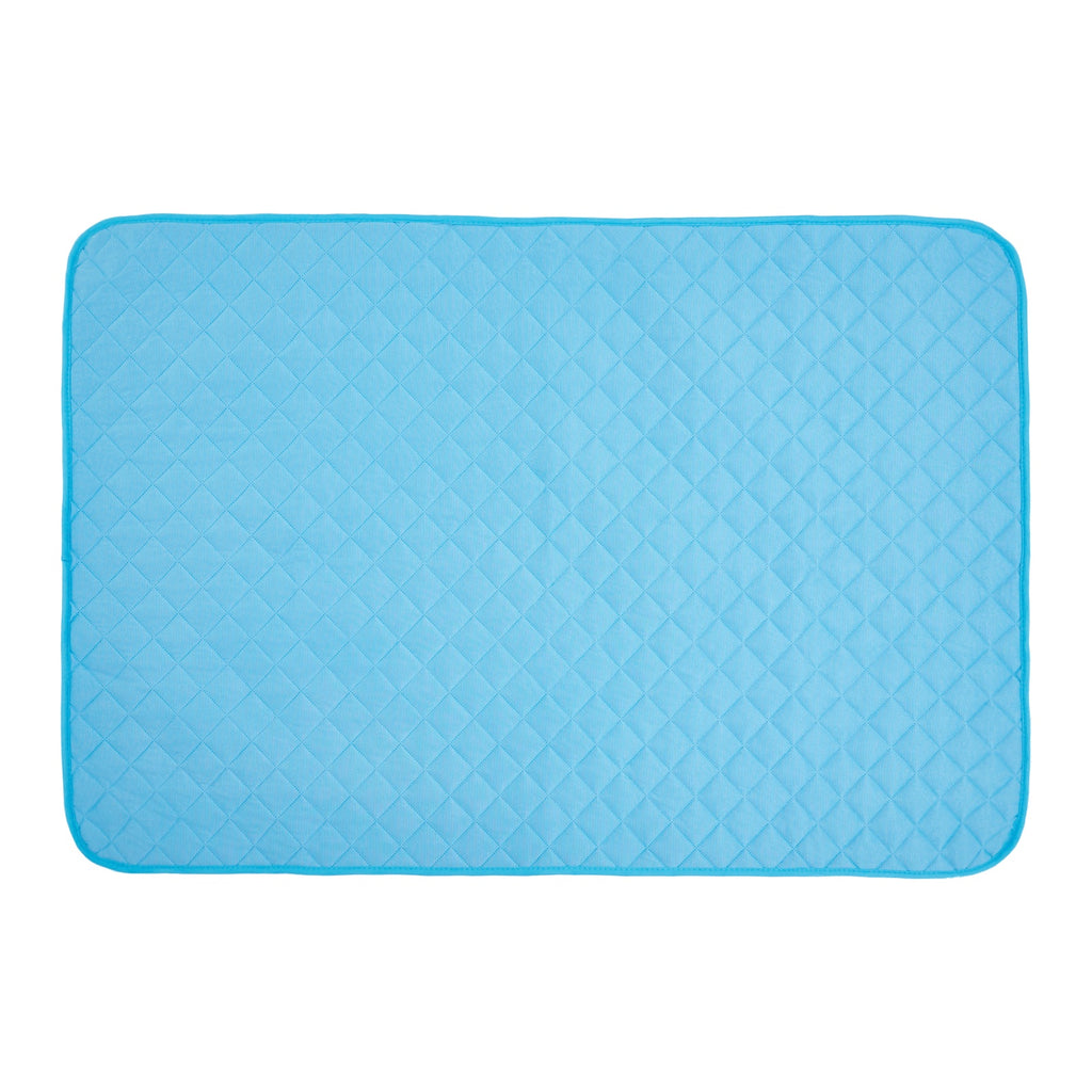 Cooling mat rolled up for easy travel packing