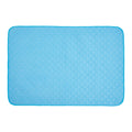 Cooling mat rolled up for easy travel packing