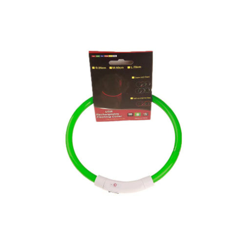 USB Rechargeable LED Dog Collar