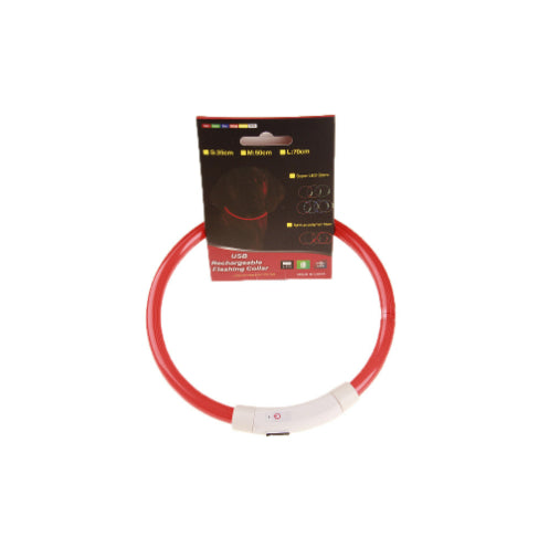 USB Rechargeable LED Dog Collar