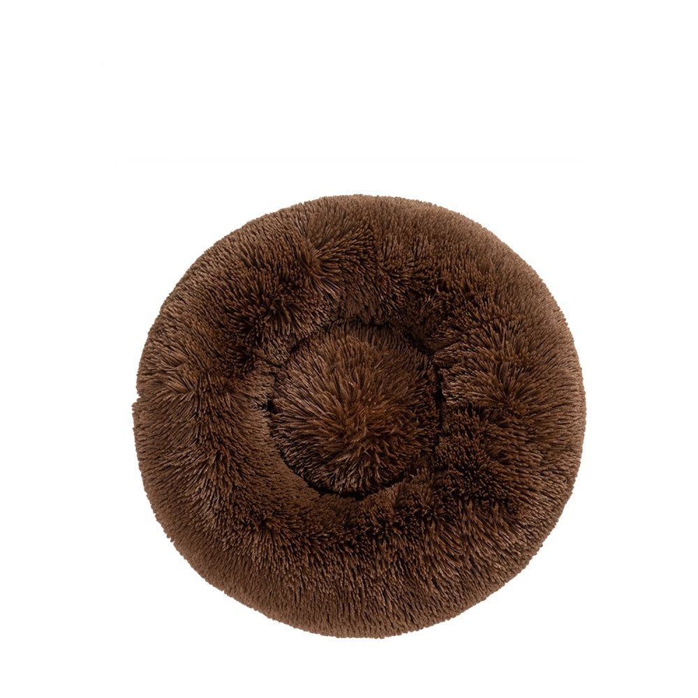 Fluffy Donut Calming Dog Bed